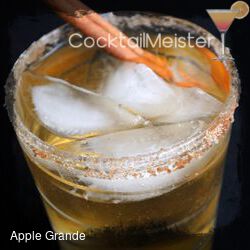 Apple Grande cocktail